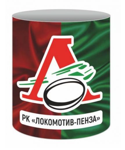 Бокал Локомотив. Цвет красно-зеленый