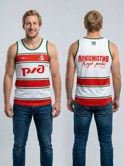 Майка тренировочная. Цвет белый